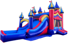 BIG CIRCUS WET BOUNCE HOUSE W/ SLIDE