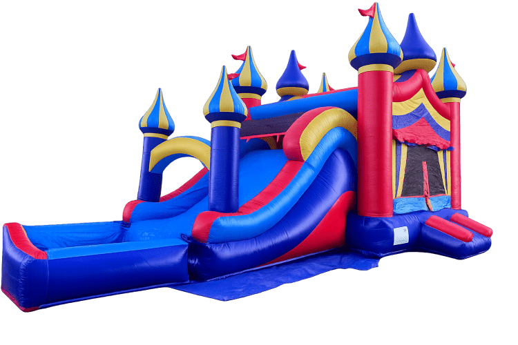 Wet Bounce House w/ Slide Rentals Wet Bounce House w/ Slide Rentals